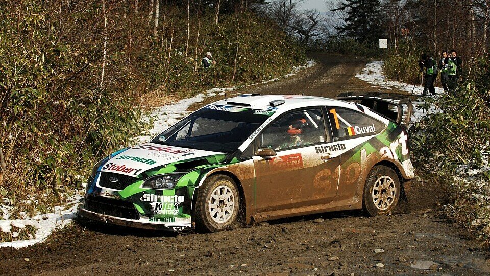Stobart Ford feiert die 50. WRC Rallye der Teamgeschichte., Foto: Sutton