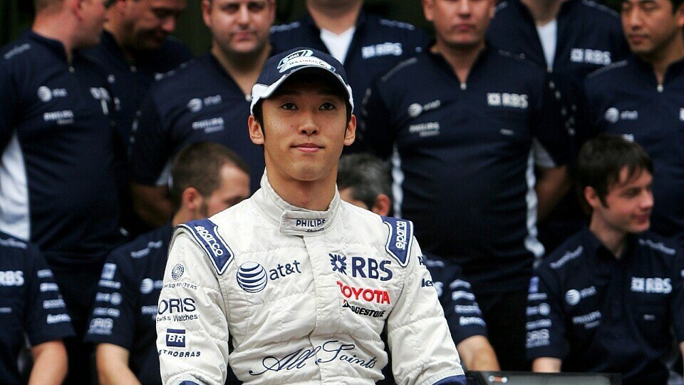Nakajima will 2009 aufs Podest fahren., Foto: Sutton
