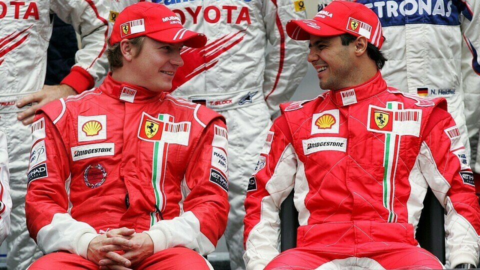 Kimi Räikkönen und Felipe Massa wollen sich 2009 den Titel schnappen, Foto: Sutton