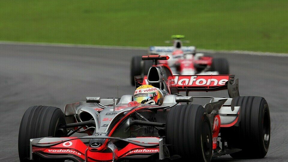 Bei Lewis Hamiltons erster Formel-1-WM in Brasilien 2008 den Königsmacher, Foto: Sutton