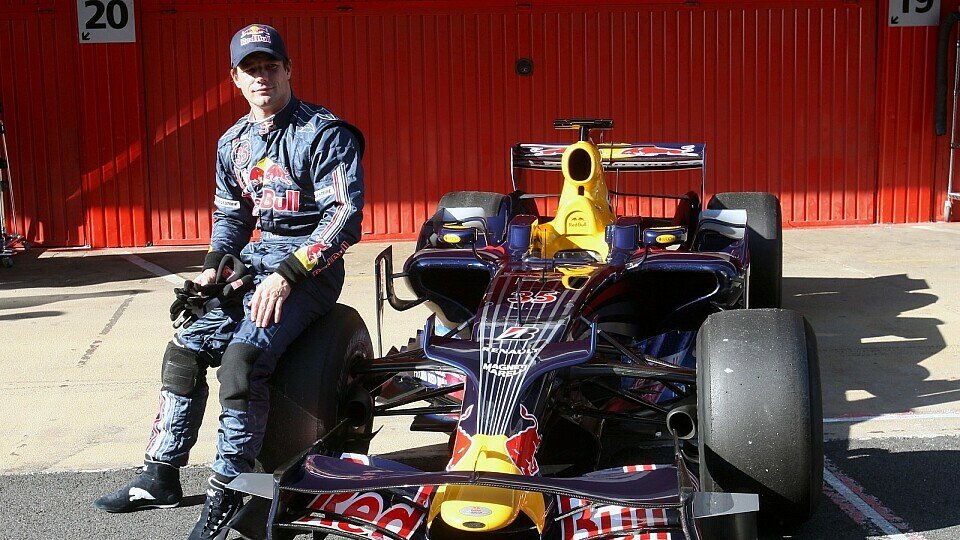 Loeb bei seinem F1-Test für Red Bull., Foto: Hartley/Sutton