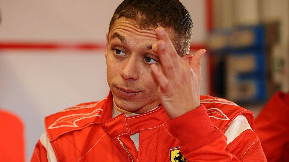 Doch noch ein Wechsel zum Monoposto-Sport? Valentino Rossi wird wieder mit Ferrari in Verbindung gebracht., Foto: Ferrari Press Office