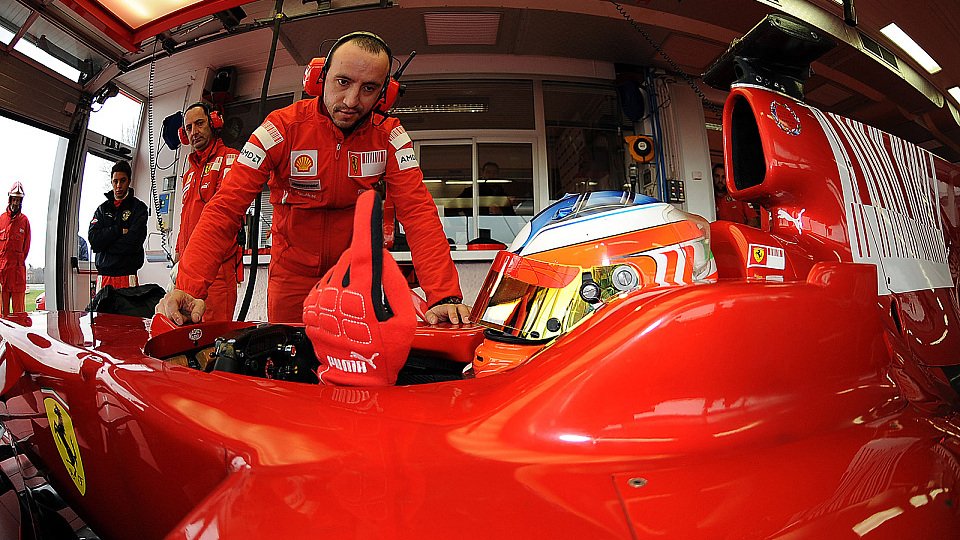 Bortolotti saß schon in einem Ferrari., Foto: Ferrari