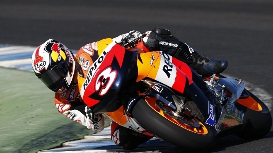 Dani Pedrosa will 2009 richtig Gas geben, Foto: Honda