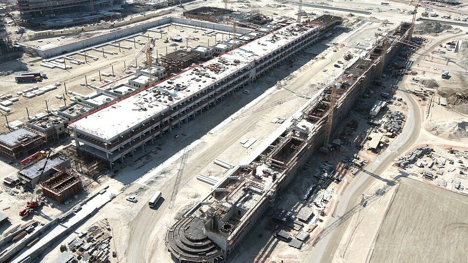 Abu Dhabi in der Bauphase, Foto: Abu Dhabi GP