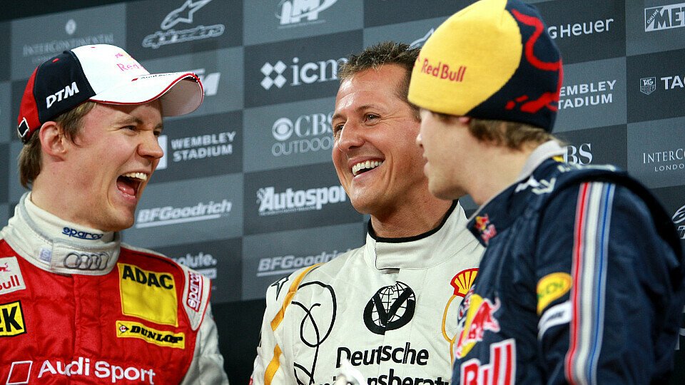 Ekström, Schumacher und Vettel beim 'Race of Champions', Foto: Race of Champions