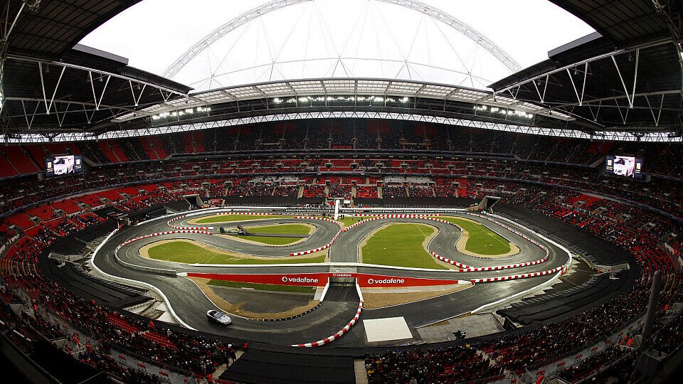 Das Race of Champions findet alljährlich in großen Stadion statt., Foto: Race of Champions
