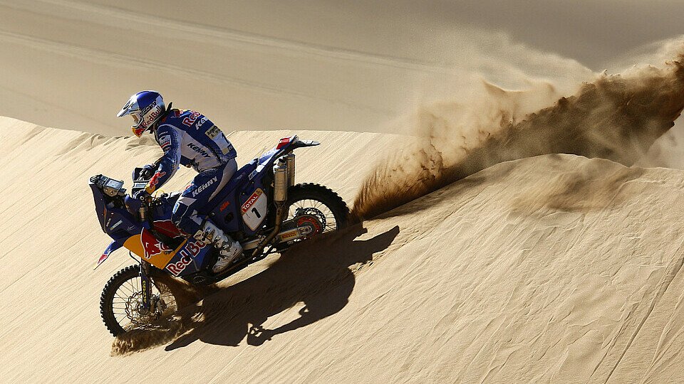 Cyril Despres holte seinen 20. Tagessieg bei der Dakar, Foto: KTM/Chaco A.