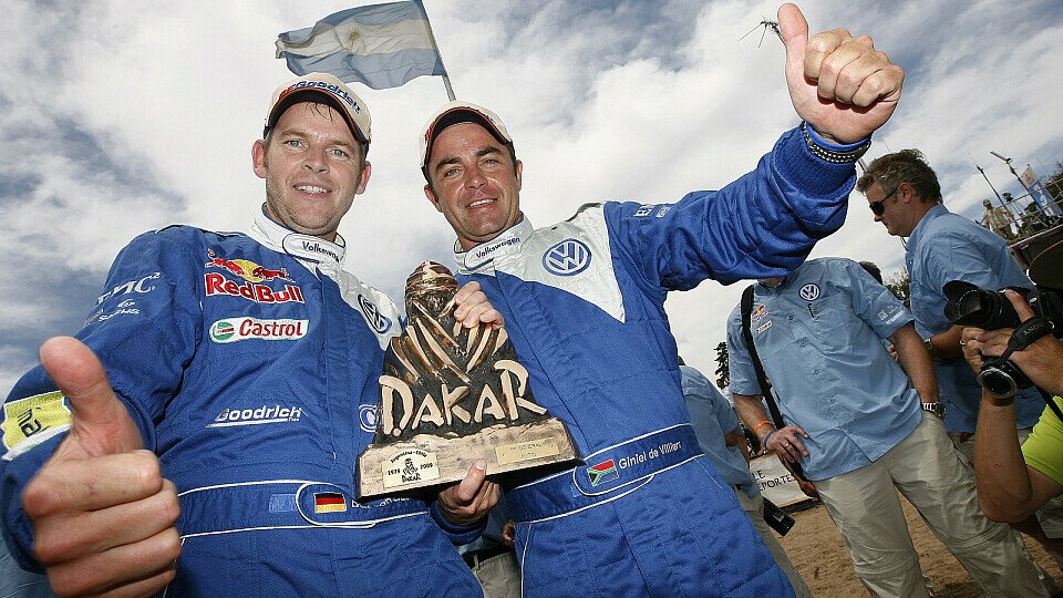 Giniel de Villiers schrieb Dakar-Geschichte., Foto: Volkswagen Motorsport