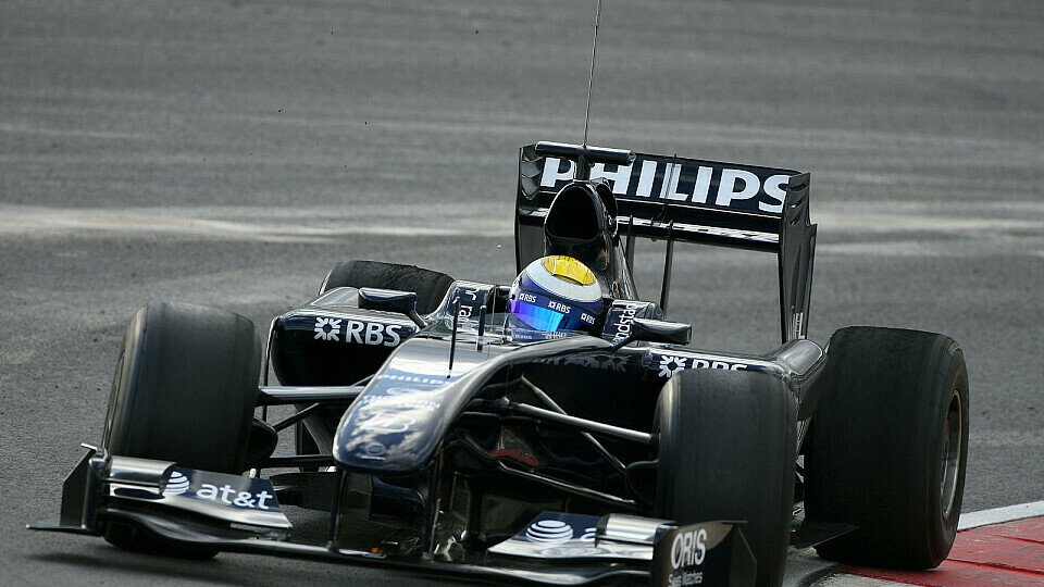 Der Williams ist schon gut an die Reifen angepasst., Foto: Sutton