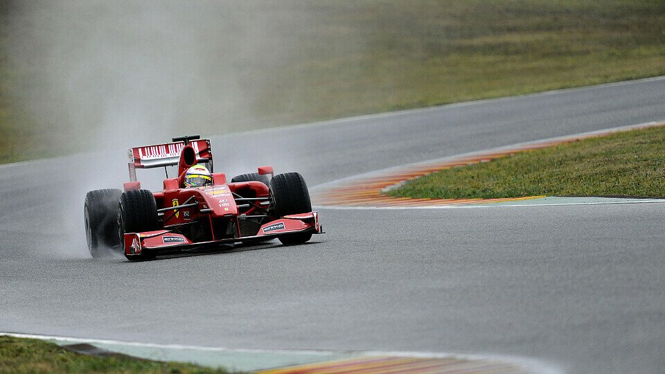 Felipe Massa durfte heute im Trockenen fahren., Foto: Ferrari Press Office