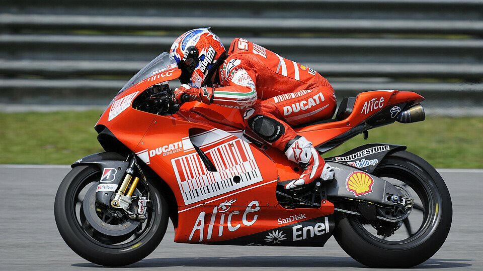 Casey Stoner hat in Jerez einen Schritt nach vorne gemacht, Foto: Ducati