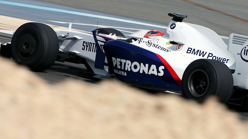 Robert Kubica und BMW Sauber testen derzeit in Bahrain, Foto: Sutton