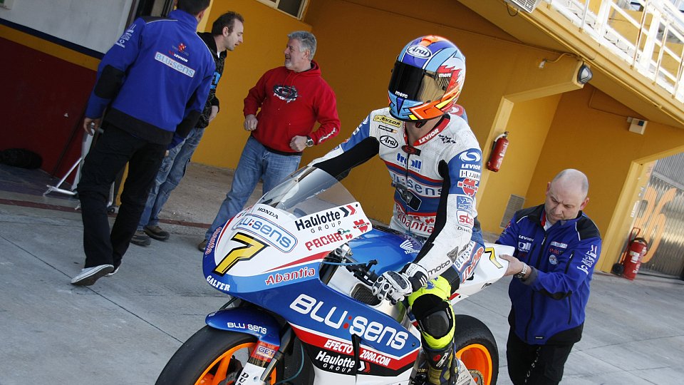 Dani Rivas setzt dieses Motorrad normalerweise in der Spanischen Meisterschaft zu Testzwecken ein., Foto: Blusens BQR