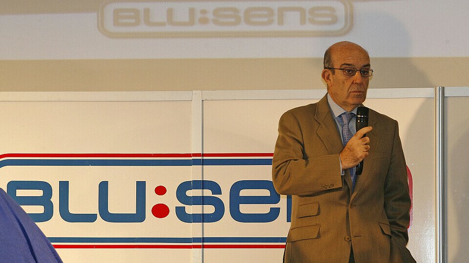 Carmelo Ezpeleta und die Hersteller werden 2012 wohl auch die 800er weiterfahren lassen, Foto: Blusens BQR