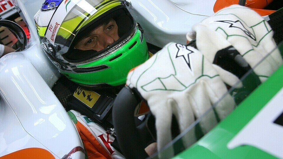 Giancarlo Fisichella fährt um seine Zukunft, Foto: Sutton