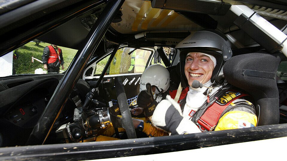 Aaron Burkart freut sich auf sein WRC-Debüt., Foto: Aaron Burkart Presse