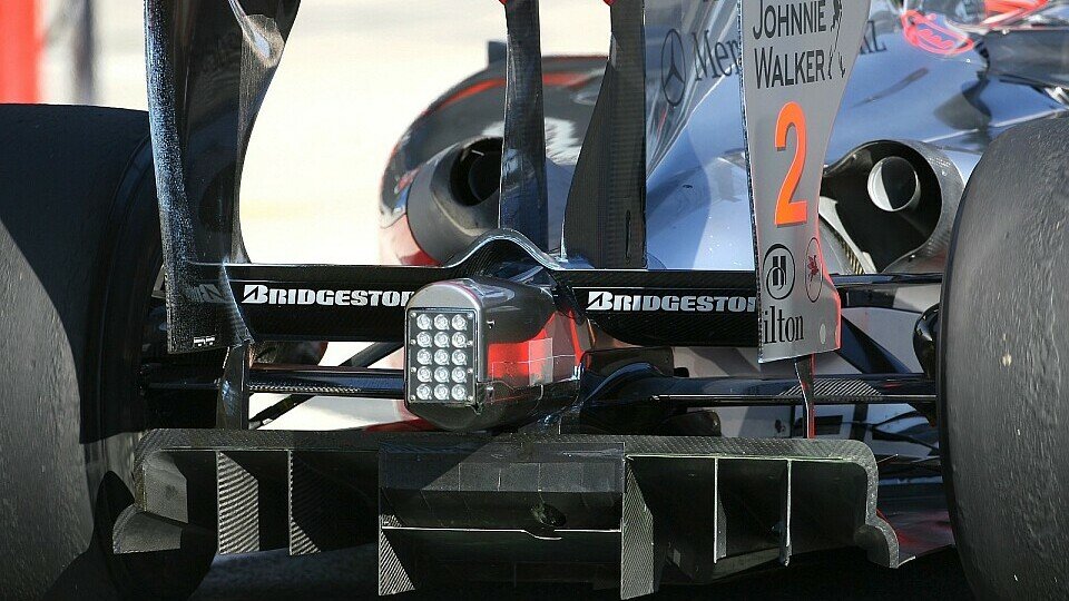 Der Diffusor von McLaren ist unumstritten., Foto: Moy/Sutton