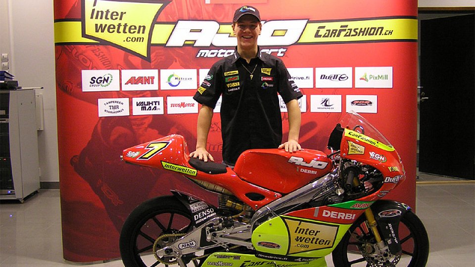 Dominique Aegerter ist bereit und motiviert für die neue Saison., Foto: Ajo Interwetten