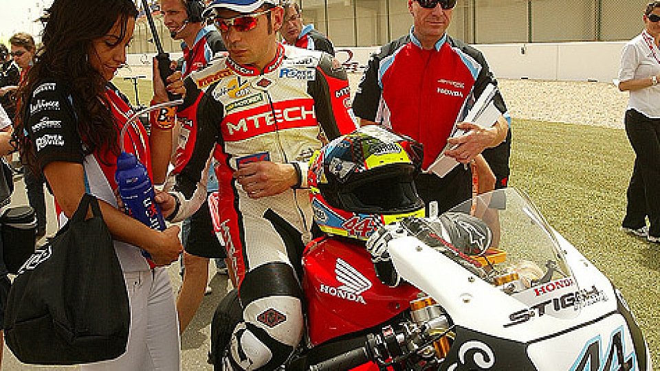 Roberto Rolfo geht es wieder besser, Foto: Stiggy Racing Honda