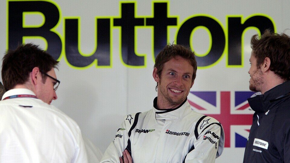 Jenson Button ist gespannt, Foto: Sutton
