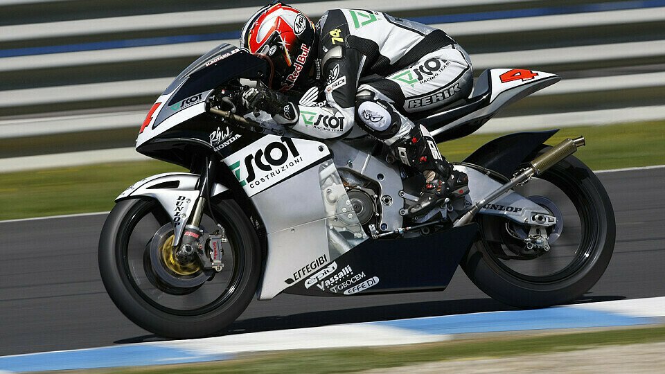 Hiroshi Aoyama gewann das Rennen der 250er-Klasse., Foto: Honda ProImages