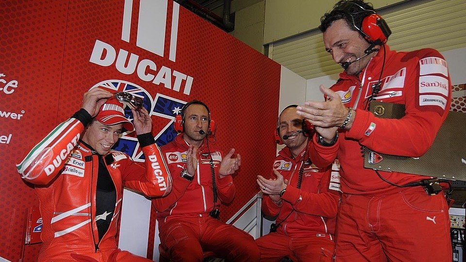 Casey Stoner hat beim Potential von Honda noch Zweifel, Foto: Ducati Corse Press