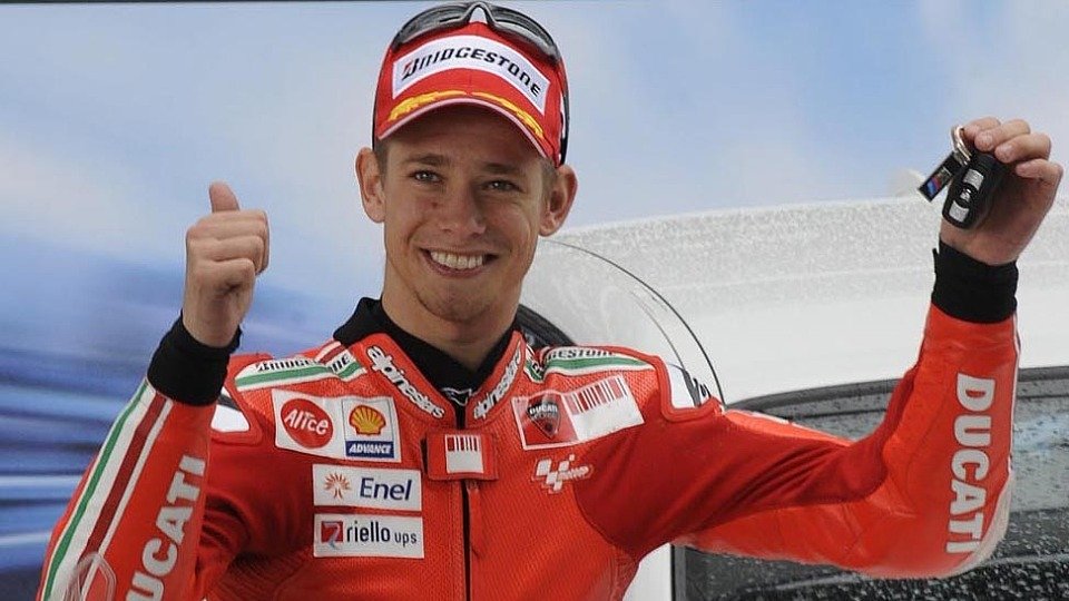 Casey Stoner war der Konkurrenz in Jerez Lichtjahre voraus., Foto: Ducati Corse Press