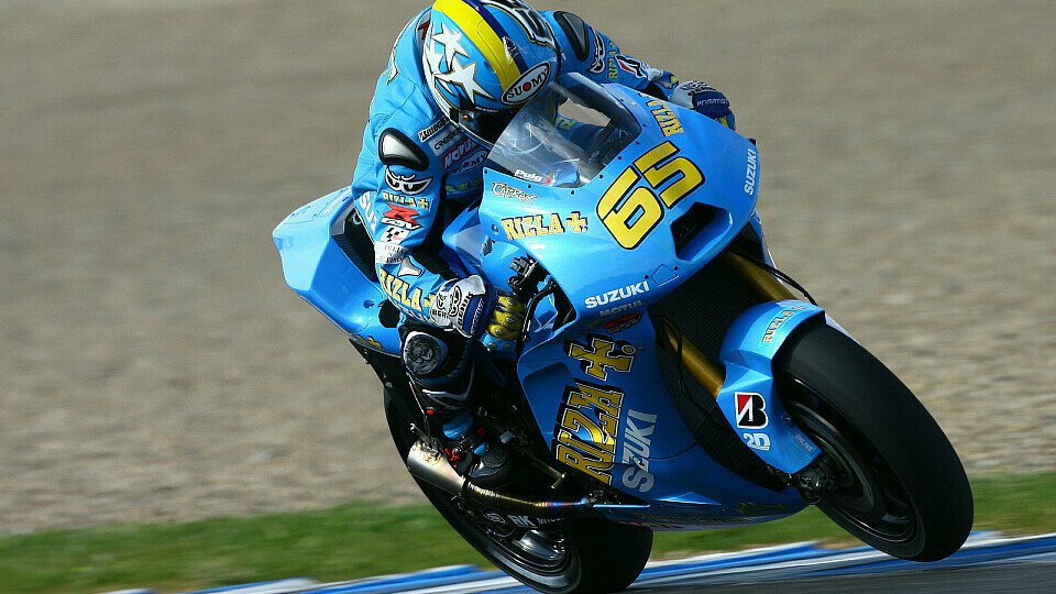 Capirossi geht morgen aus der zweiten Reihe ins Rennen., Foto: Rizla Suzuki