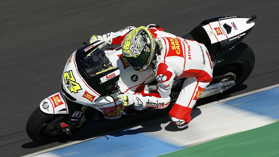 Toni Elias ist mit der Vorbereitung nicht ganz zufrieden, Foto: Honda Pro Images