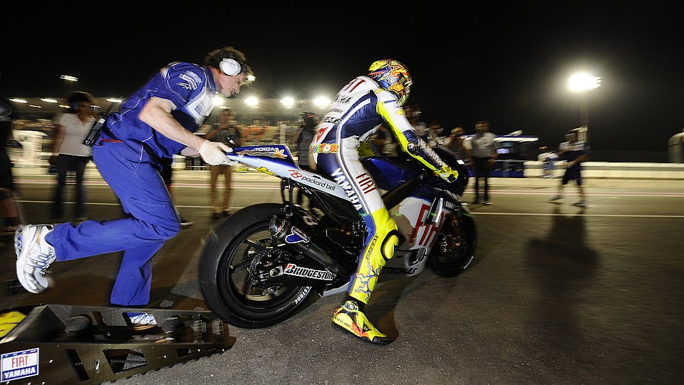 Valentino Rossi hatte Angst im Dunkeln, Foto: Fiat Yamaha