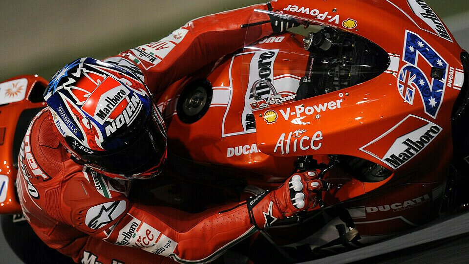 Casey Stoner mag die neue Ducati, Foto: Ducati