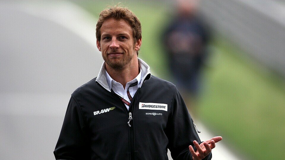 Jenson Button musste Flavio Briatore an etwas erinnern, Foto: Sutton