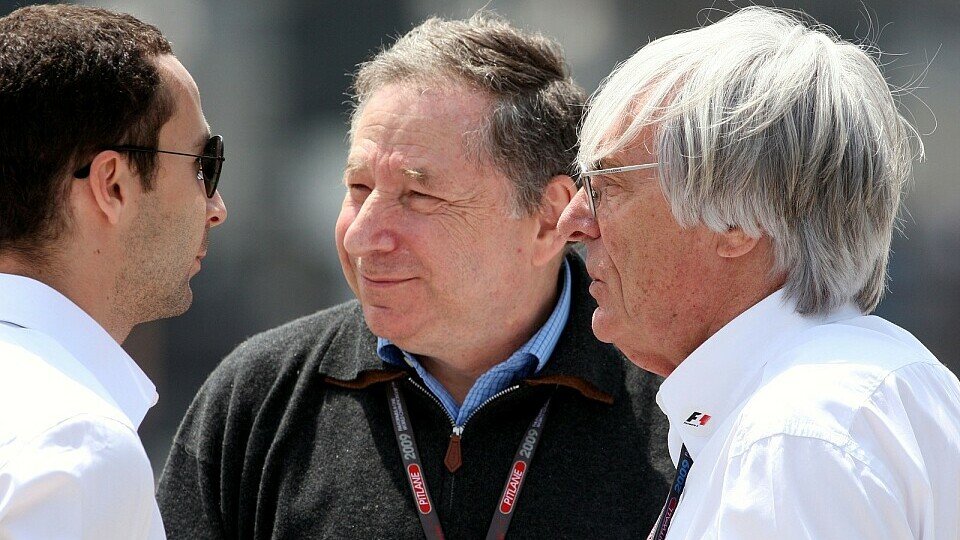 Die Macher der Formel 1: FIA Präsident Jean Todt und Promoter Bernie Ecclestone, Foto: Sutton
