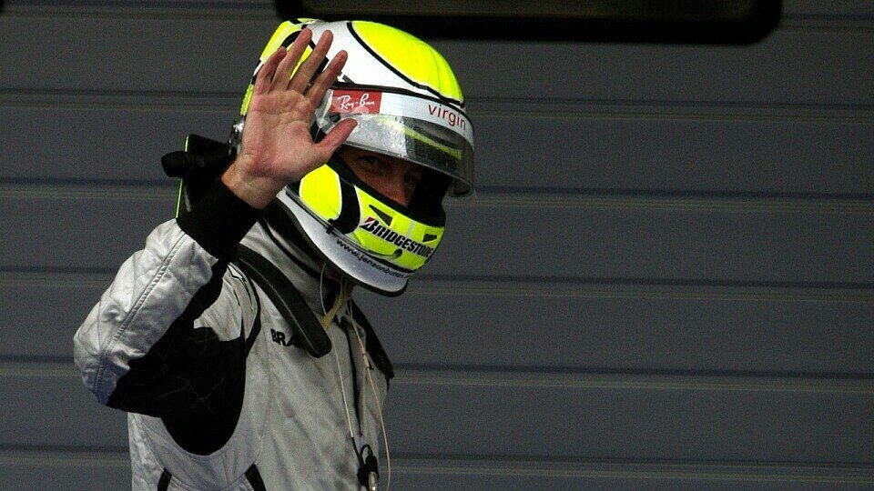 Jenson Button musste sich mit Platz drei begnügen, Foto: Sutton