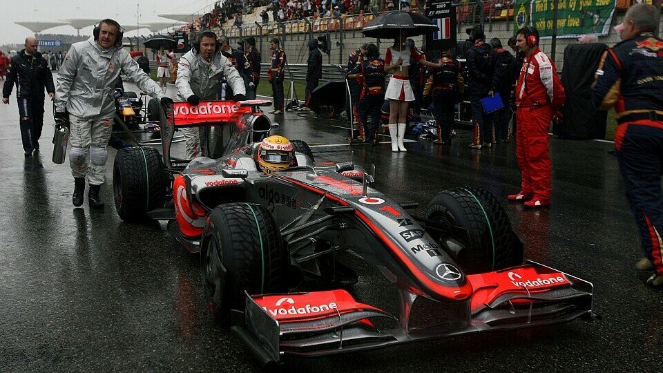 Lewis Hamilton war in China der einzige KERS-Pilot unter den Top Ten des Qualifyings, Foto: Sutton