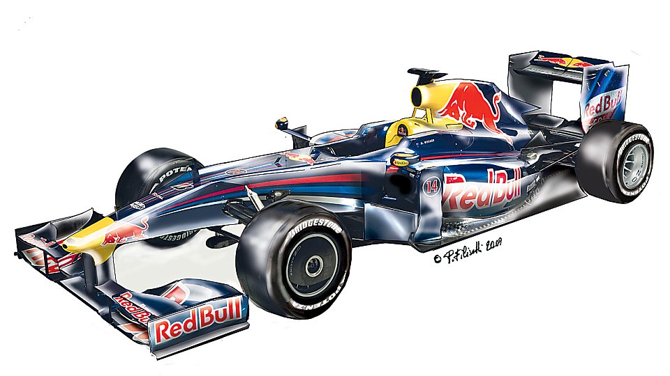 Der Red Bull RB5 ist jetzt ein Siegerauto., Foto: P. Filisetti