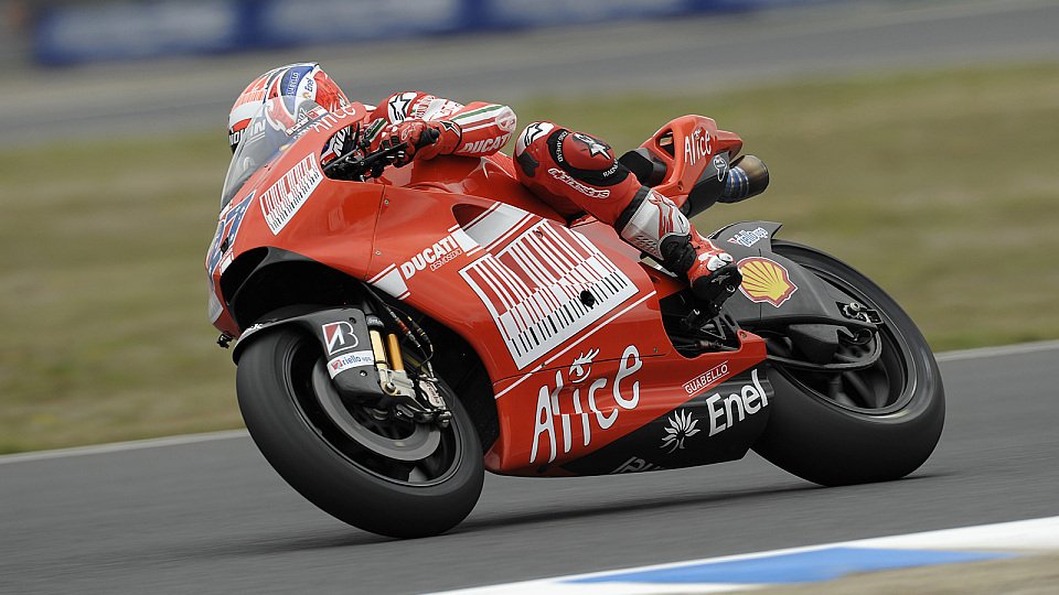 Casey Stoner hält die Honda für besser als viele meinen, Foto: Bridgestone