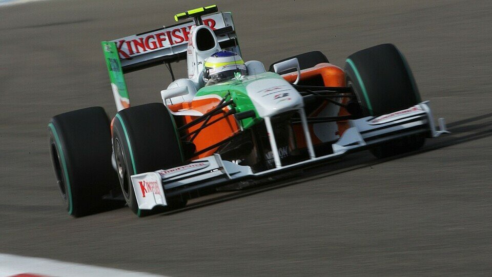 Force India will in Bahrain ins Q2, Foto: Sutton