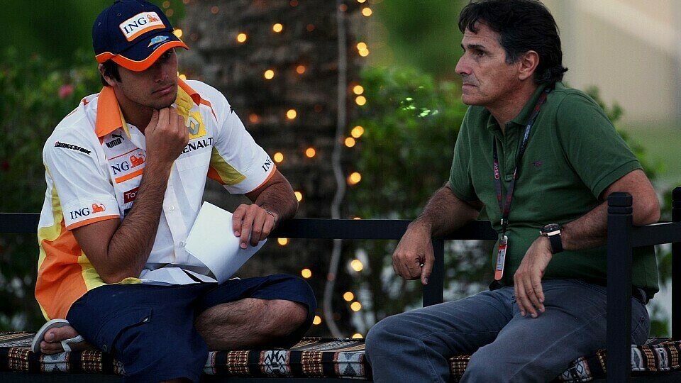 Piquet Sr. muss seinen Sohn in Schutz nehmen, Foto: Sutton
