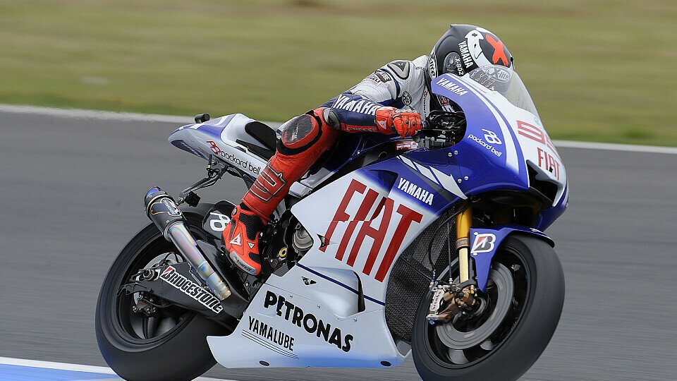 Jorge Lorenzo besiegte seinen Teamkollegen, Foto: Yamaha Racing