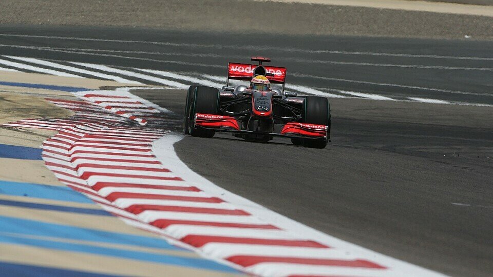 Hamilton will in Bahrain auf das Podest, Foto: Sutton