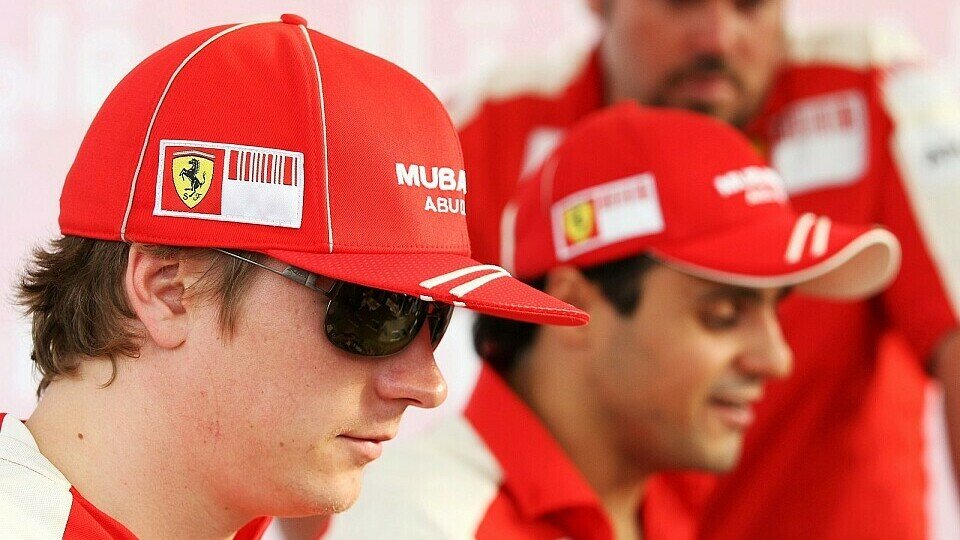 Felipe Massa und Kimi Räikkönen rechnen sich ein paar Chancen aus, Foto: Sutton