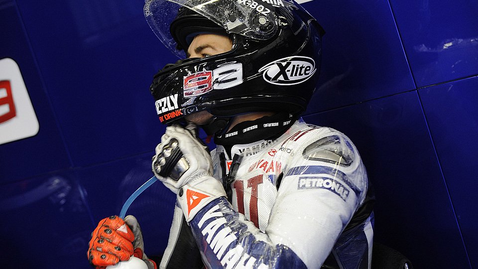 Jorge Lorenzo kann weiter jubeln. An den Sieg von Japan knüpfte er nun gleich noch die Pole in Jerez., Foto: Fiat Yamaha