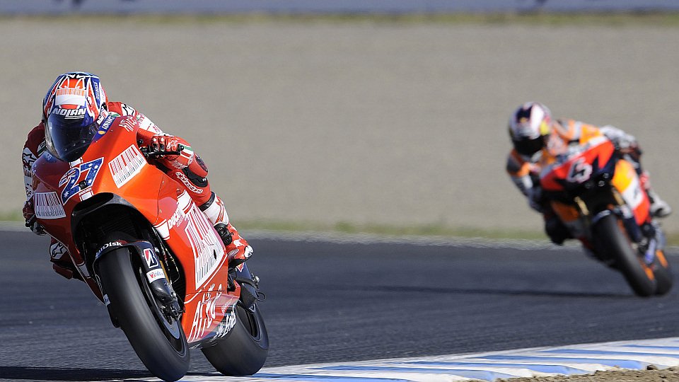 Casey Stoner rechnet in Spanien mit einem Spanier, Foto: Ducati