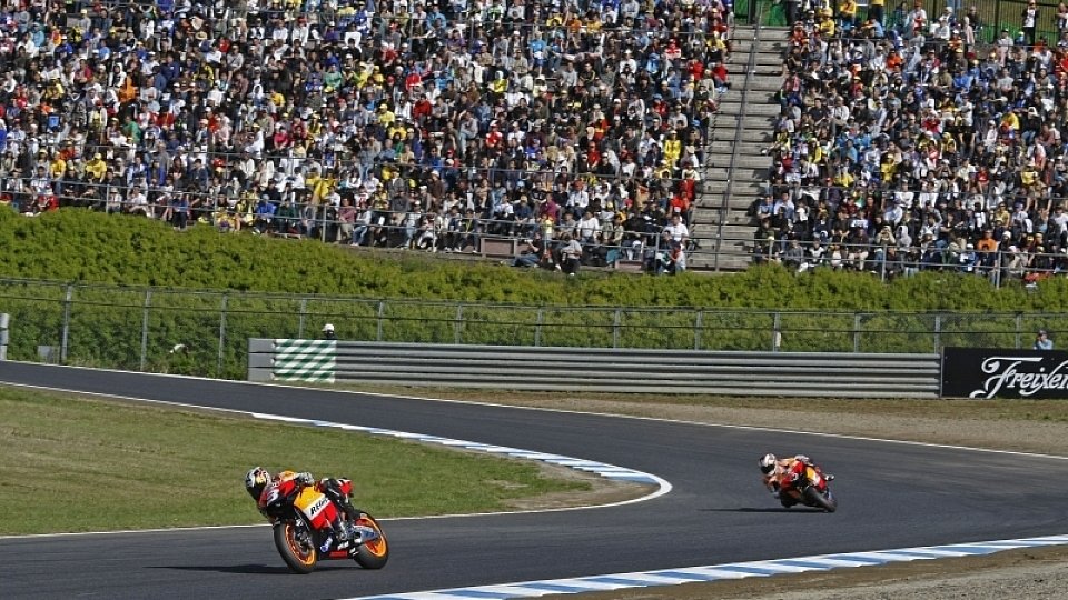 60 Prozent der Leser finden, dass sich der MotoGP-Tross keinen unnötigen Risiken aussetzen sollte, Foto: Honda