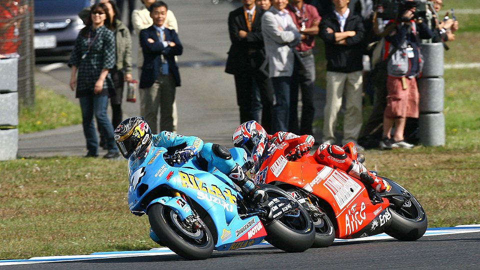 Die beiden Australier Stoner und Vermeulen haben sich für das Heimrennen viel vorgenommen., Foto: Rizla Suzuki