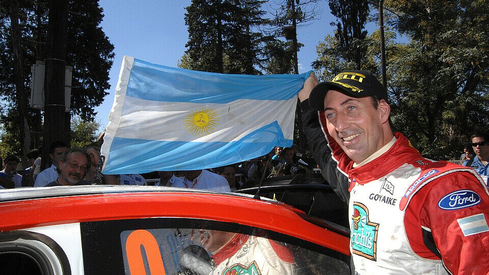 Saisonhöhepunkt: Federico Villagra fährt bei seiner Heimrallye in Argentinien auf Rang vier., Foto: Sutton