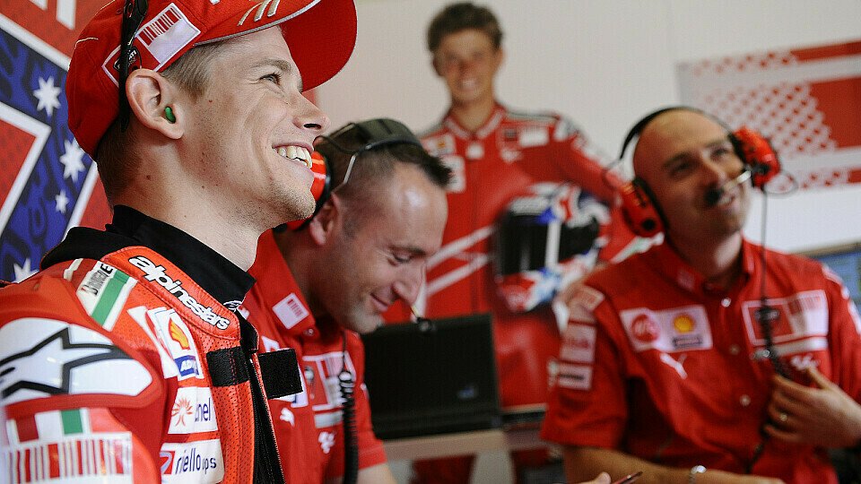 Casey Stoner will in Le Mans so viele Punkte wie möglich mitnehmen., Foto: Ducati