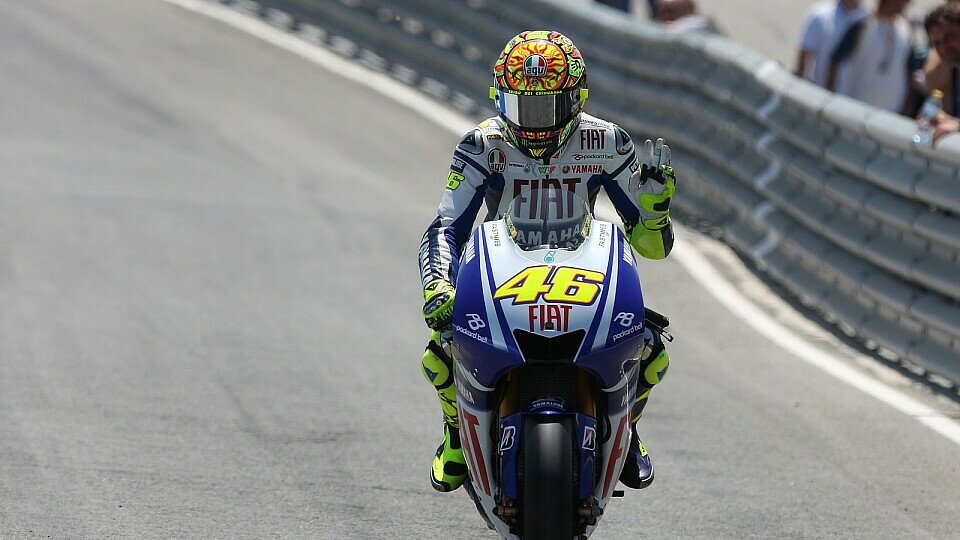 Valentino Rossi fehlte einfach Zeit, Foto: Ronny Lekl